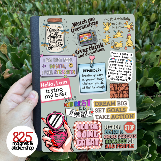 Self-Love & Positivity Notebook Sticker