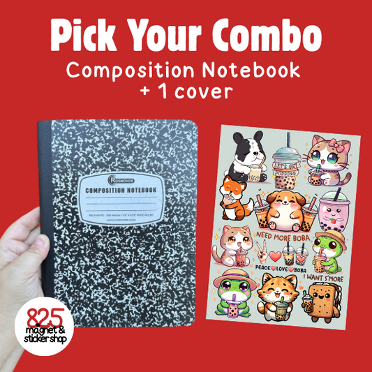 Warrior Animals Notebook Sticker | Samari Warriors