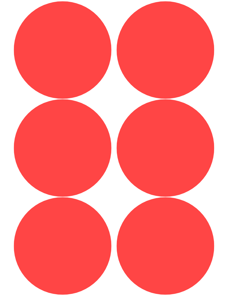 Packaging Label Sheet