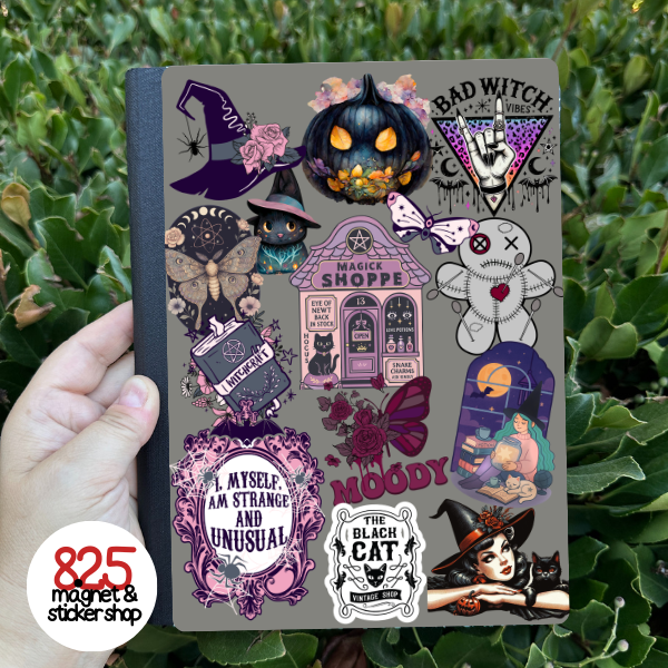 Witch Vibes Sticker for Notebooks