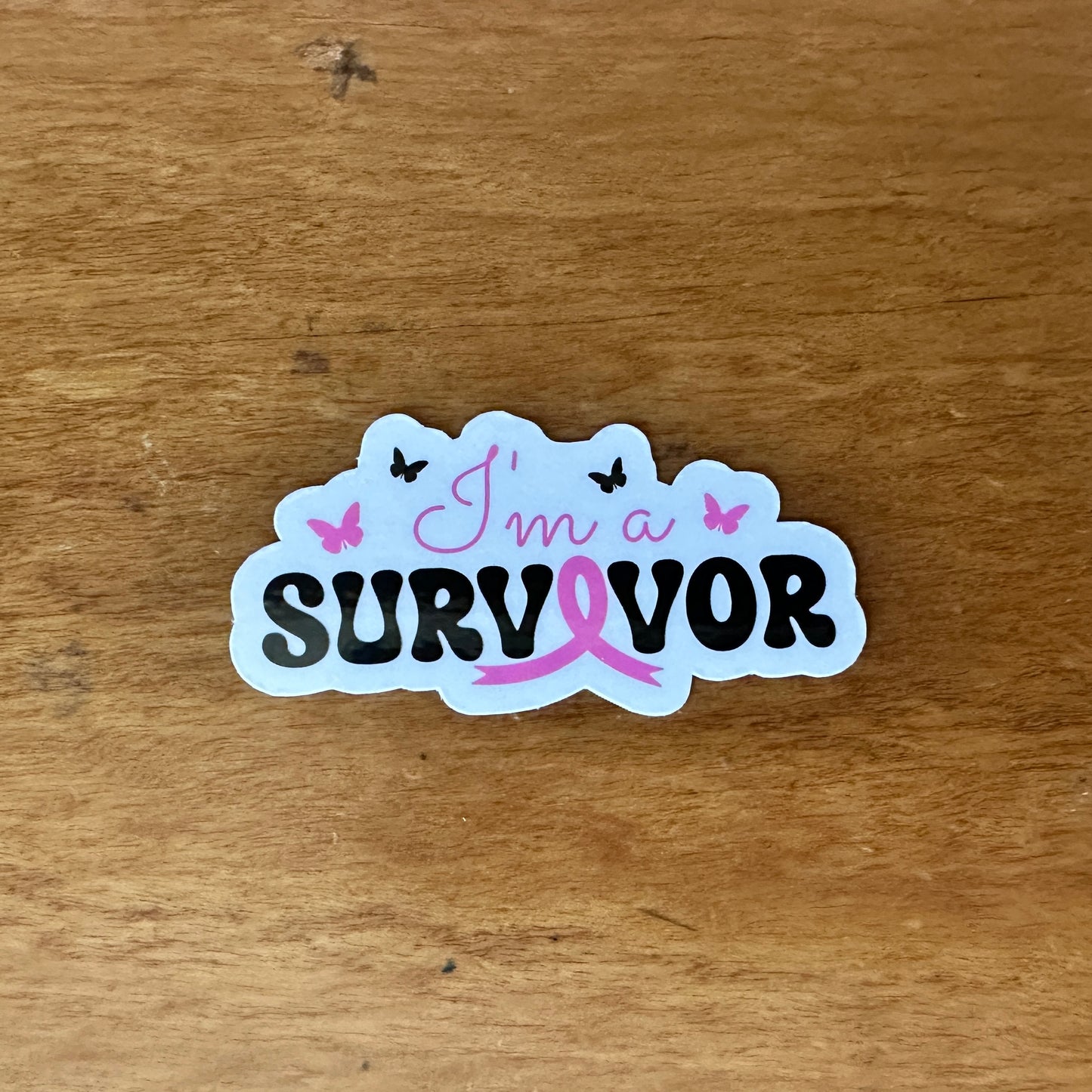 Breast Cancer Awareness Mini Sticker Pack | Fight, Hope, & Survivor