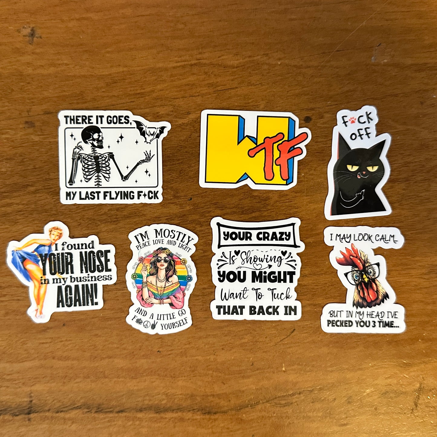Sarcastic Mini Sticker Bundle