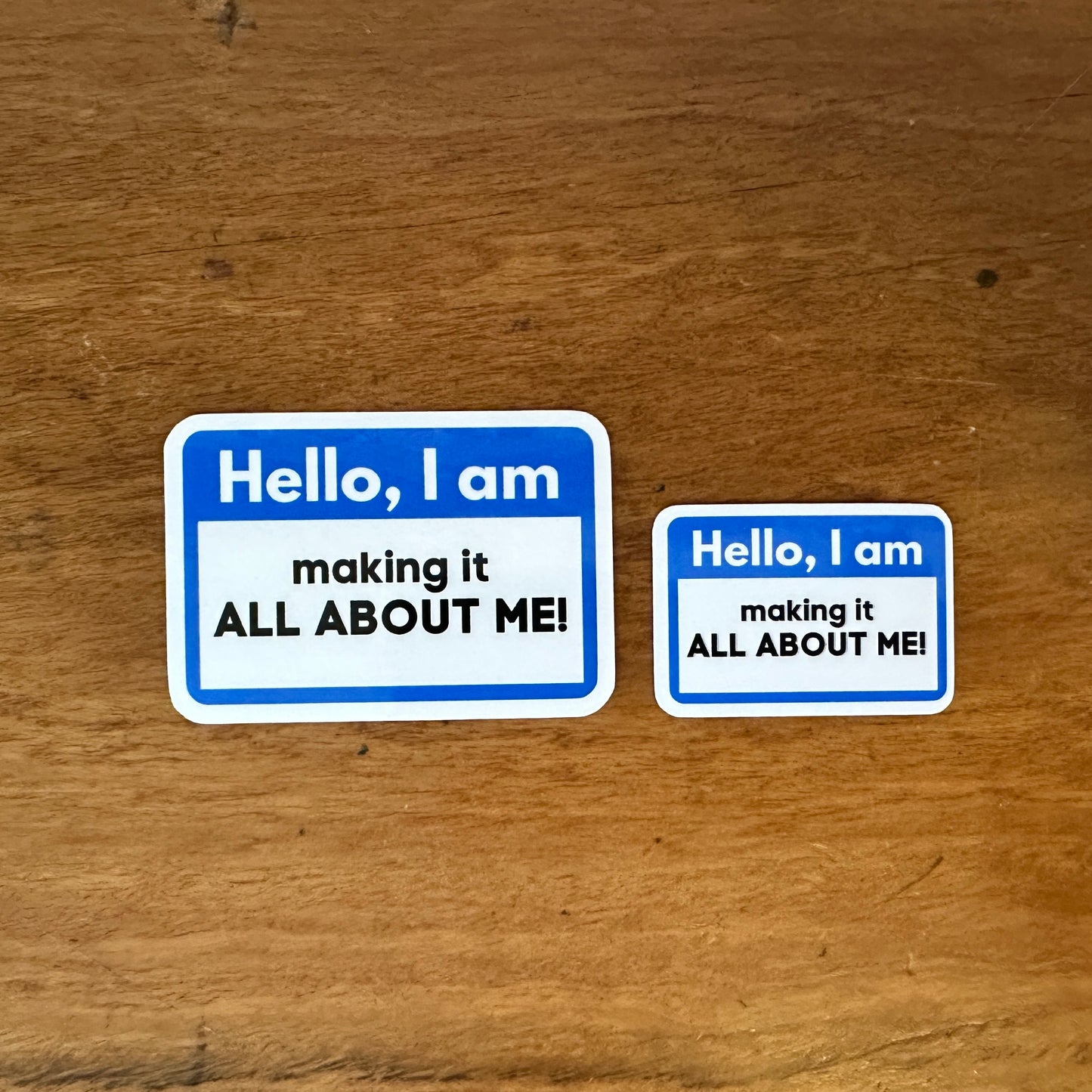 "Hello, I Am" Nametag Mini Sticker Bundle