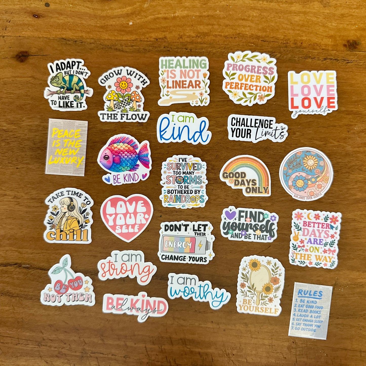 Self Love & Positivity Mini Sticker Bundle
