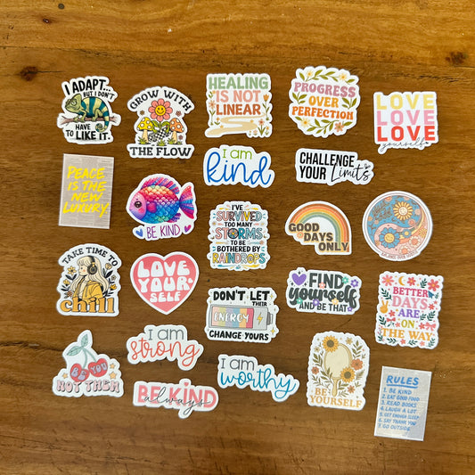 Self Love & Positivity Mini Sticker Bundle