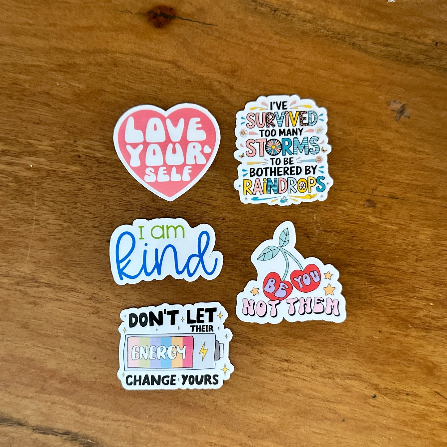 Self Love & Positivity Mini Sticker Bundle
