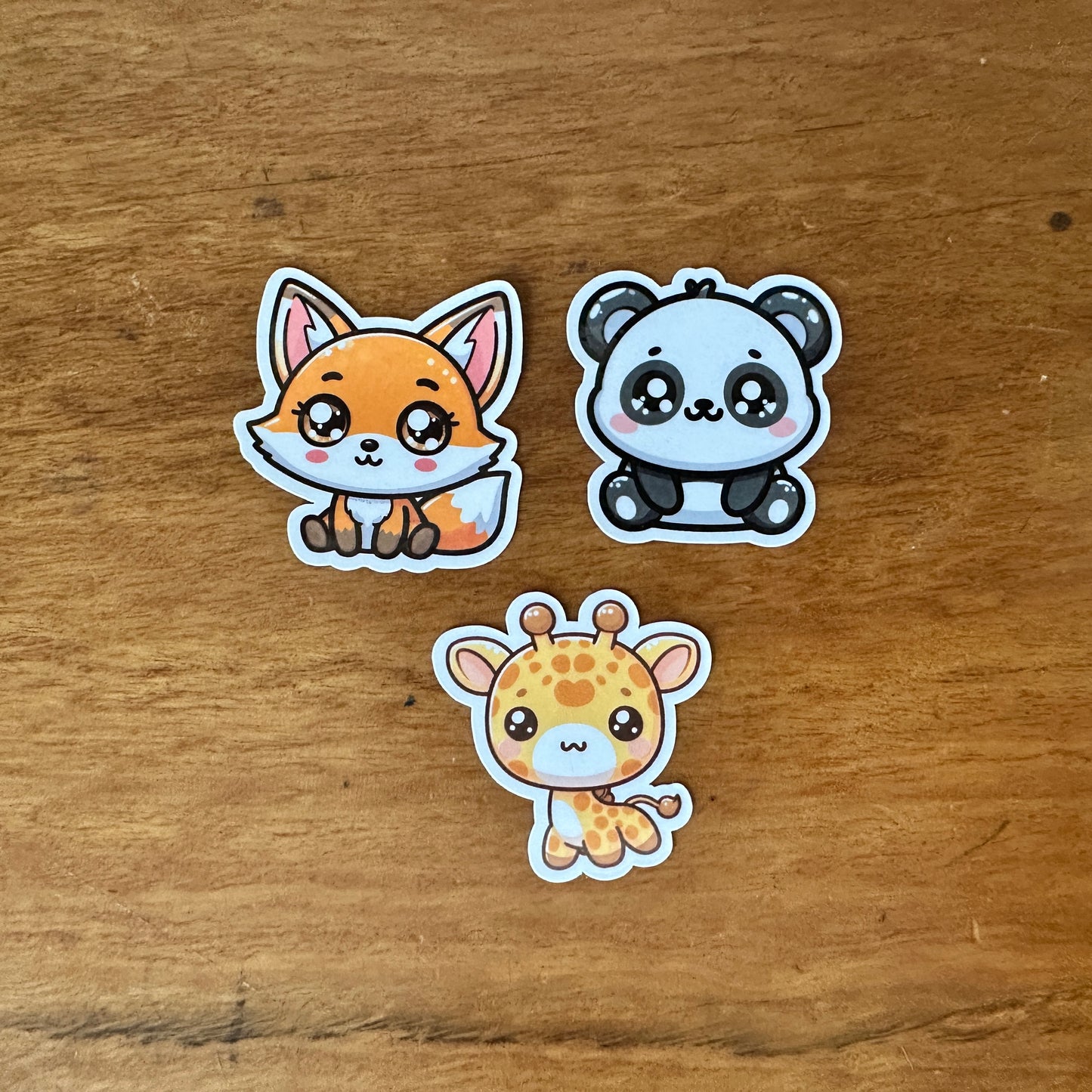 Cute Kawaii Animal Mini Sticker Bundle