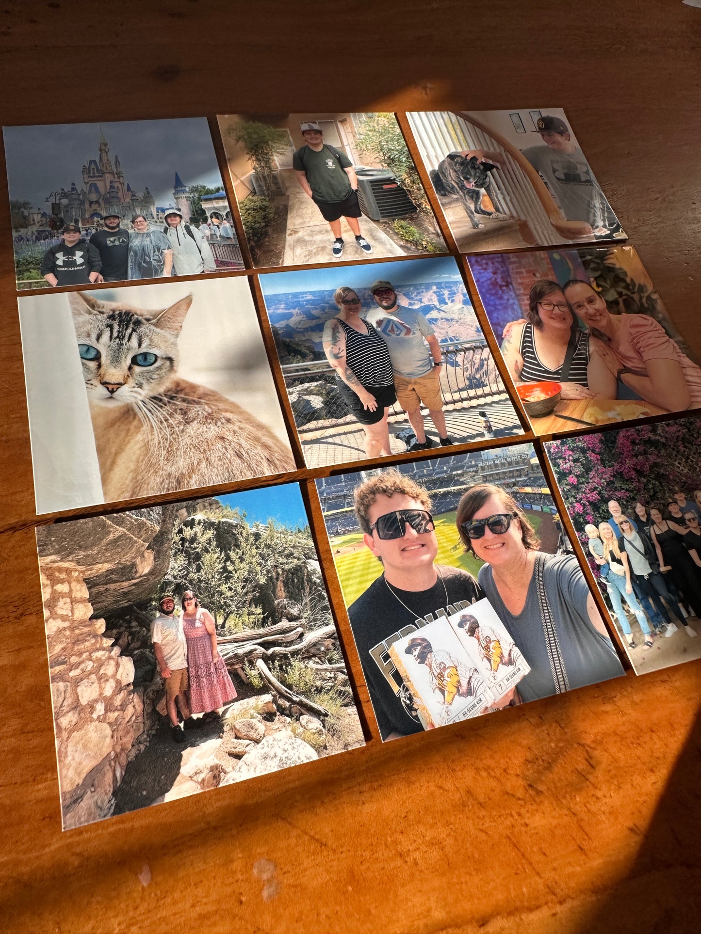 Custom Square Photo Magnets
