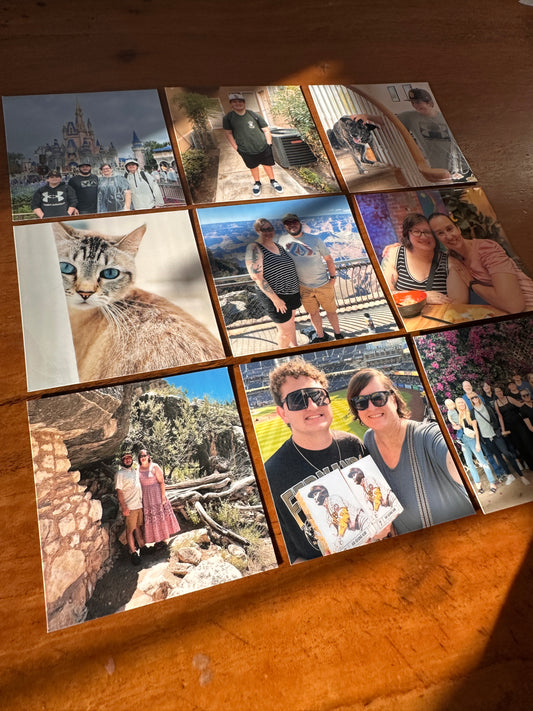 Custom Square Photo Magnets
