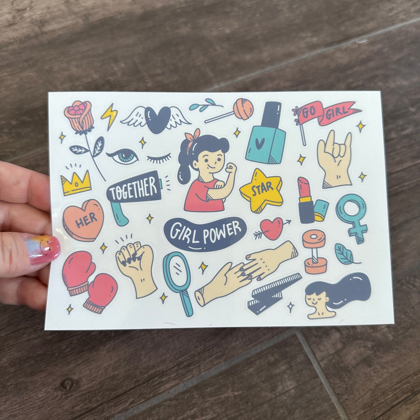 Kiss-Cut Sticker Sheet