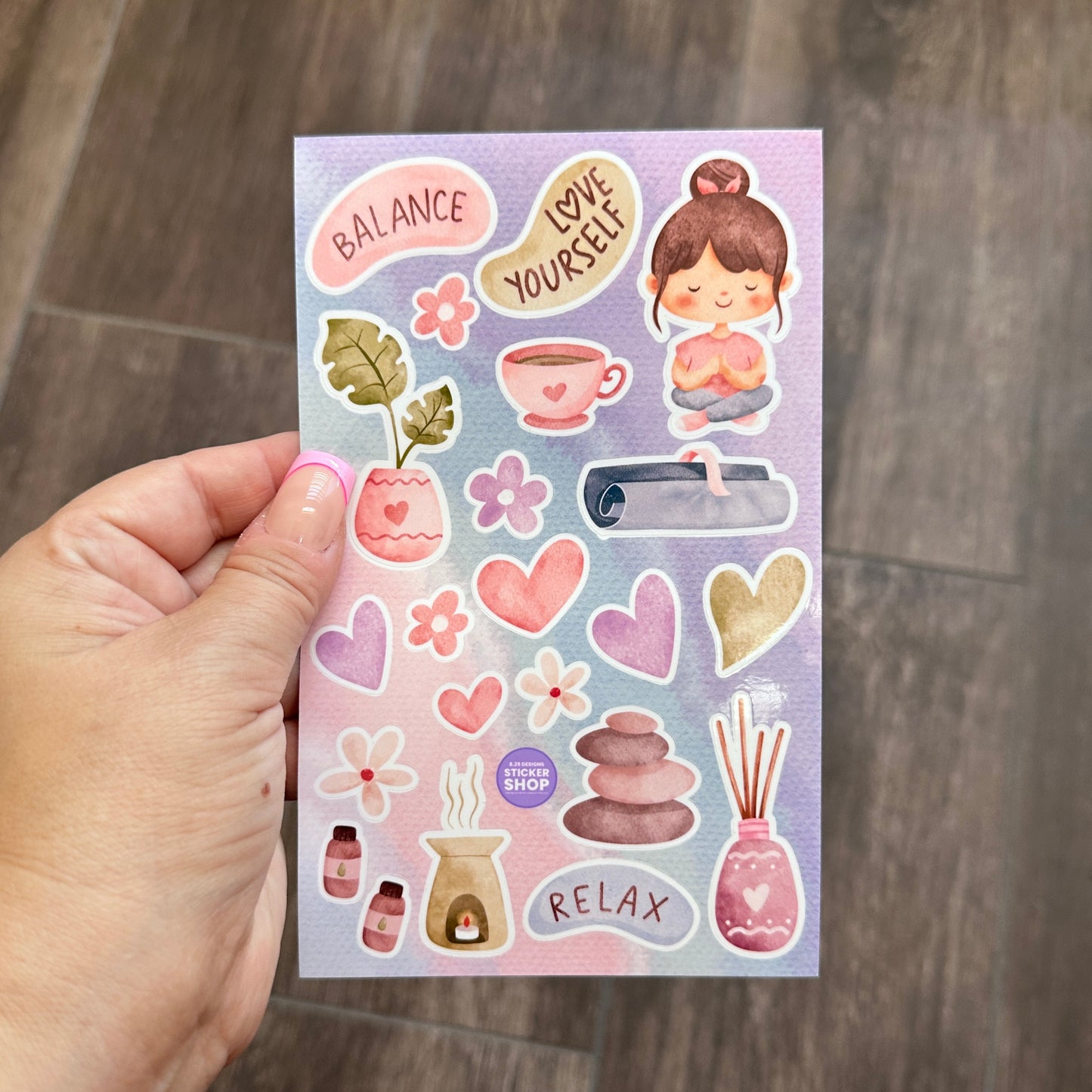 Kiss-Cut Sticker Sheet